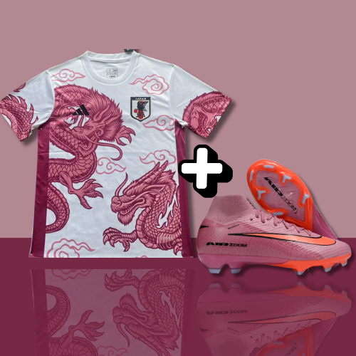 PACK | Maillot Japon Dragon Rose 25/26 + AIR ZOOM MERCURIAL SUPERFLY 16 ELITE FG