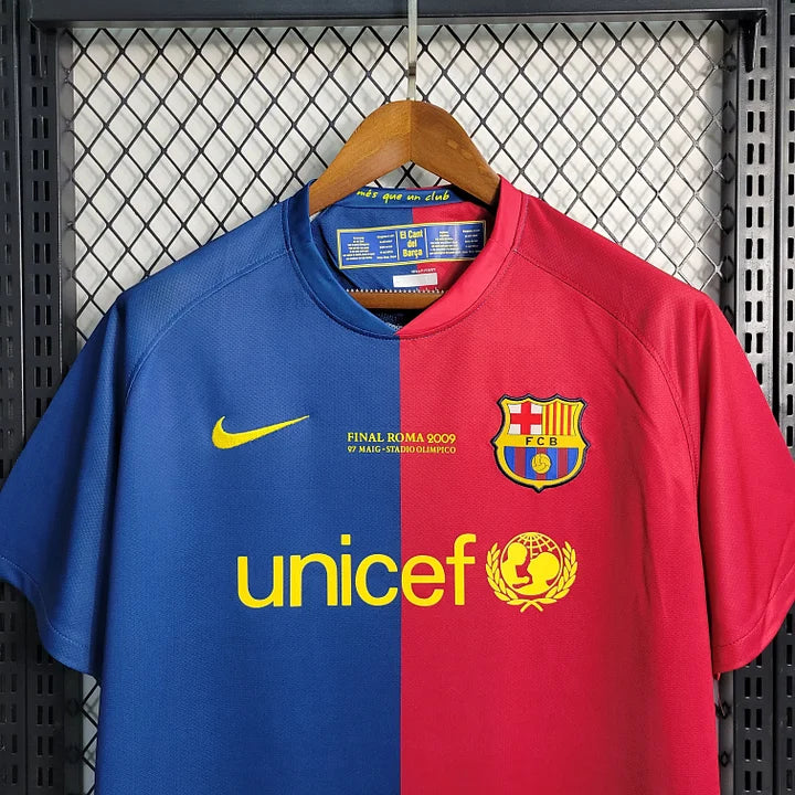 Maillot FC Barcelone saison 2008-2009 rétro