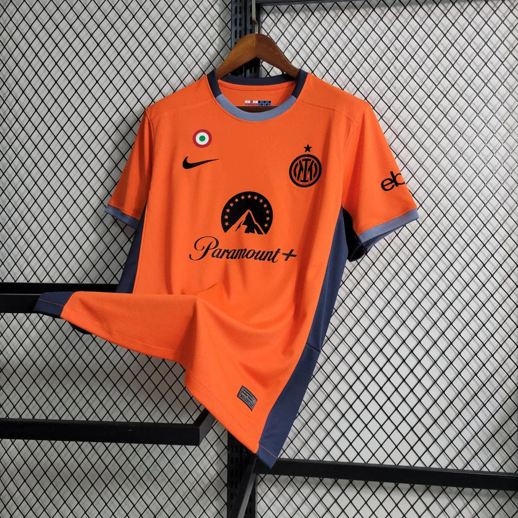 Maillot Inter Milan  Foot Third Orange 2023 2024