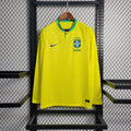 Maillot Brésil Domicile 2022/23 Coupe du Monde Manche Longue