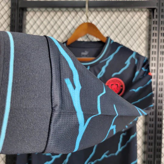 Maillot Manchester City extérieur 2023 2024 manches longues