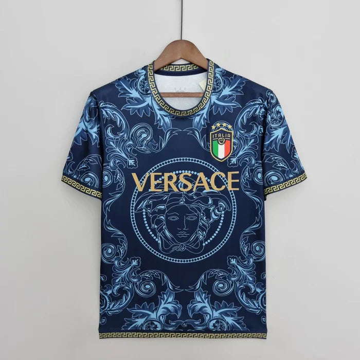 Maillot Italie saison 2023-2024 concept bleu et doré