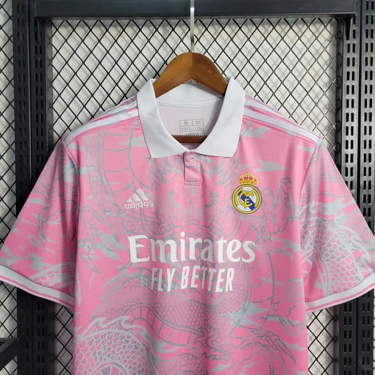 Maillot Real Madrid saison 2023-2024 édition spéciale Dragon rose