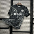 Maillot foot FC Barcelone noir concept 2024 2025
