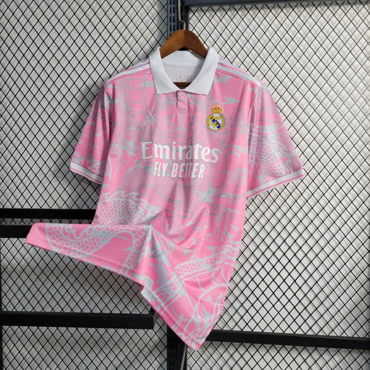 Maillot Real Madrid saison 2023-2024 édition spéciale Dragon rose