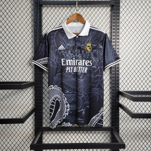 Maillot Real Madrid saison 2023-2024 édition spéciale dragon noir