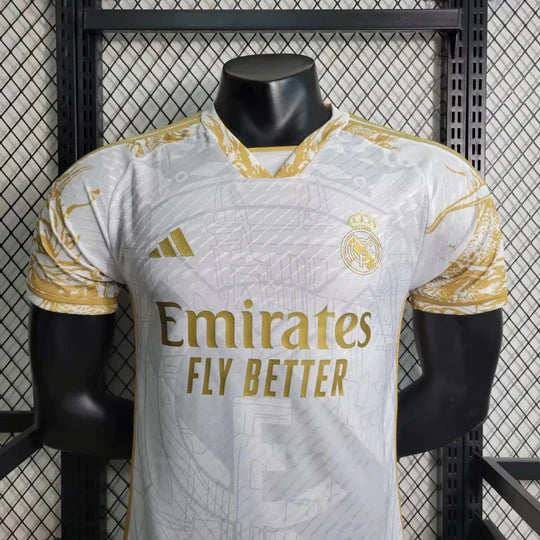 Maillot Real Madrid saison 2023-2024 édition limitée doré