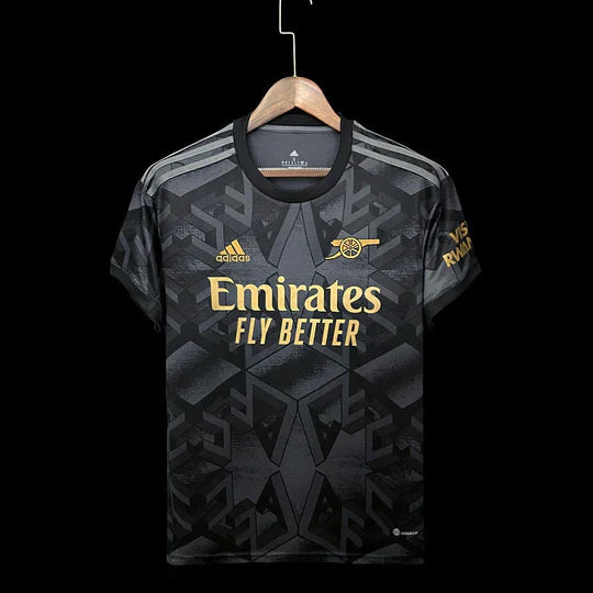 Maillot Arsenal saison 2022-2023 extérieur away noir