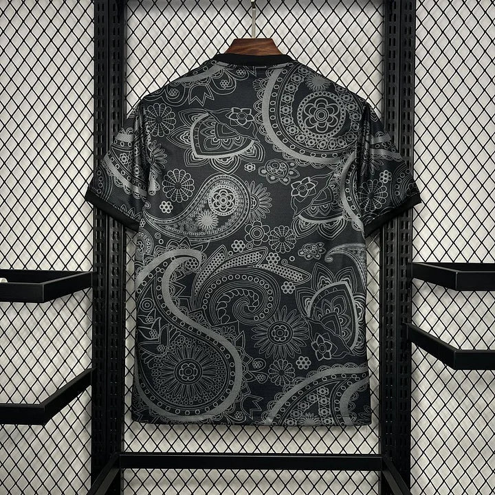 Maillot foot FC Barcelone noir concept 2024 2025