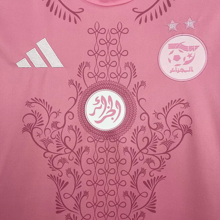 Maillot Algérie foot rose 2025 2026