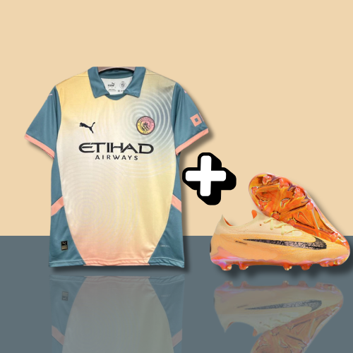 PACK | Maillot Manchester City foot 2024 2025 Fourth + PHANTOM GX ELITE FG-16