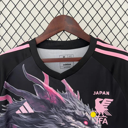 Maillot Japon saison 2023-2024 édition spéciale dragon noir et rose