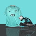 PACK | Maillot Liverpool Entraînement Bleu 24/25 + PUMA ULTRA ULTIMATE FG-7