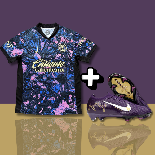 PACK | Maillot Club America Violet 24/25 + AIR ZOOM MERCURIAL VAPOR 16 ELITE SG-11