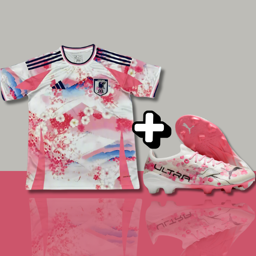 PACK | Maillot Japon édition Spécial Montagne Blanc 24/25 + PUMA ULTRA 13 FG-16