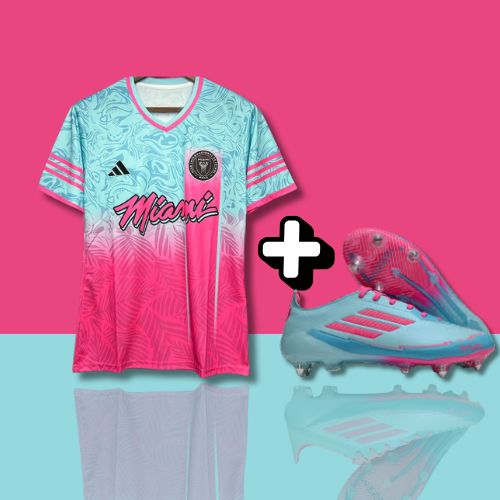 PACK | Maillot Inter Miami Concept Rose et Bleu + F50 ELITE SG-13