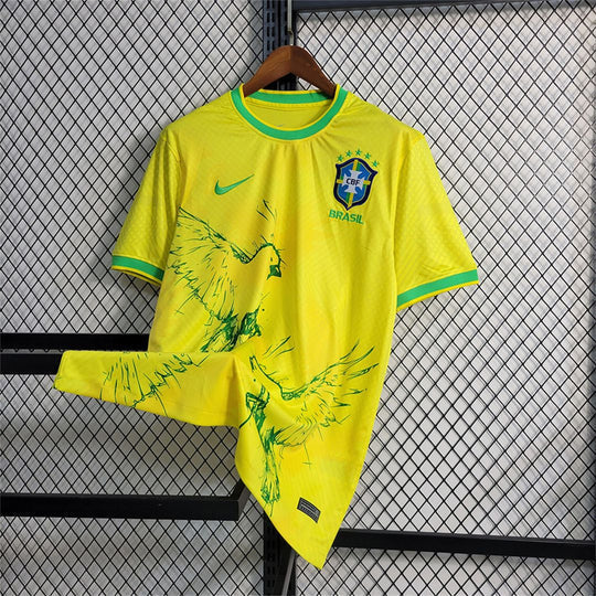 Maillot 24/25 Édition Spéciale Oiseau Jaune Du Brésil
