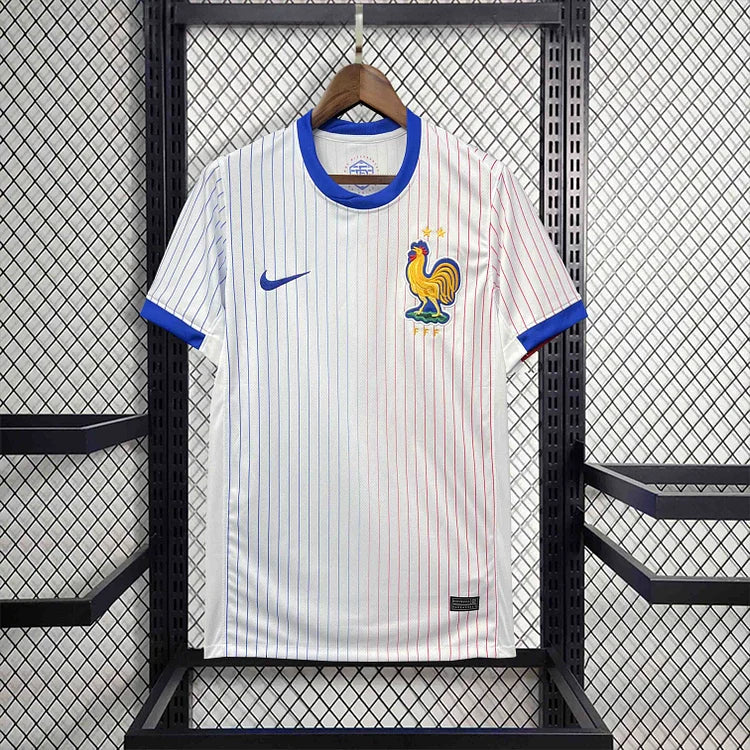 Maillot Équipe de France foot extérieur 2024 2025 EURO2024