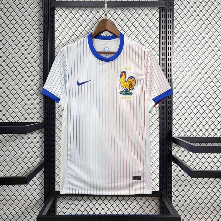 Maillot Équipe de France foot extérieur 2024 2025 EURO2024