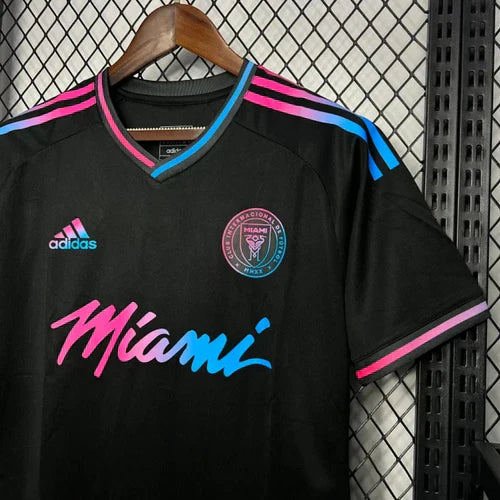 Maillot Inter Miami foot concept Rose et Noir 24/25