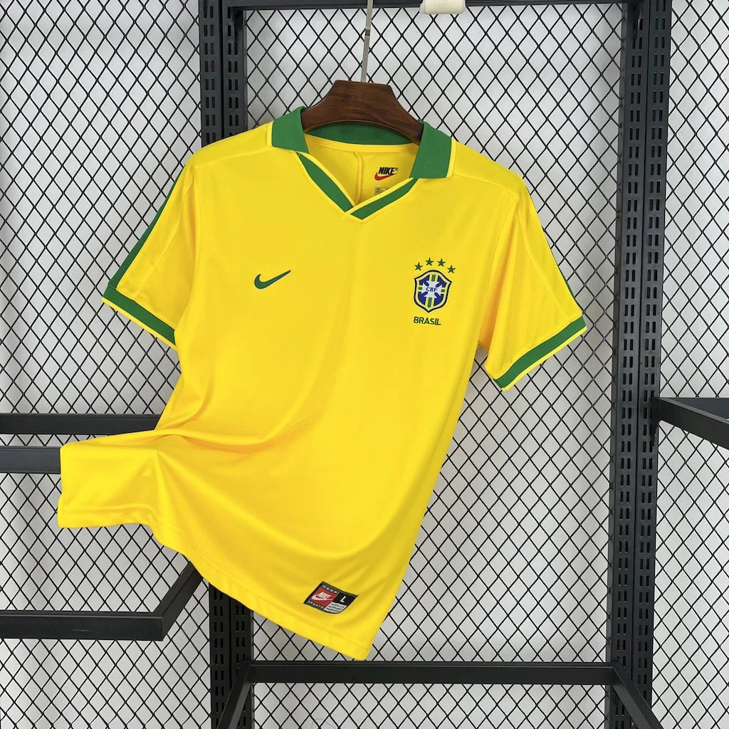 Maillot Brésil foot 1997 retro