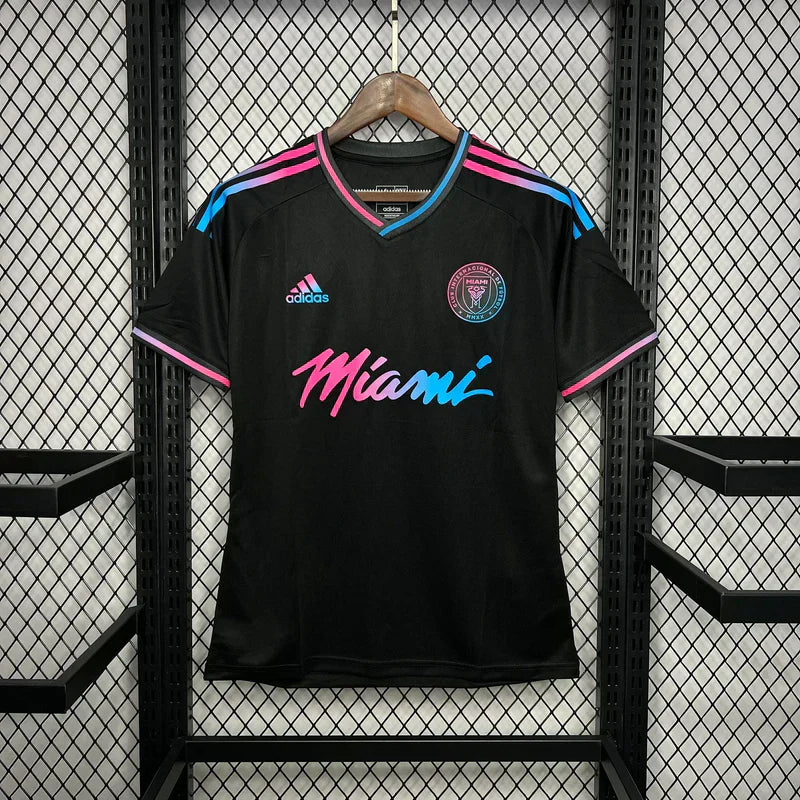 Maillot Inter Miami foot concept Rose et Noir 24/25