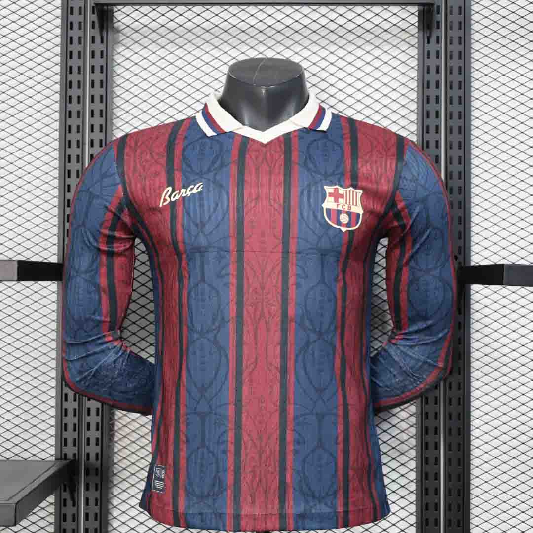 Maillot FC Barcelone manches longues concept 2025-26