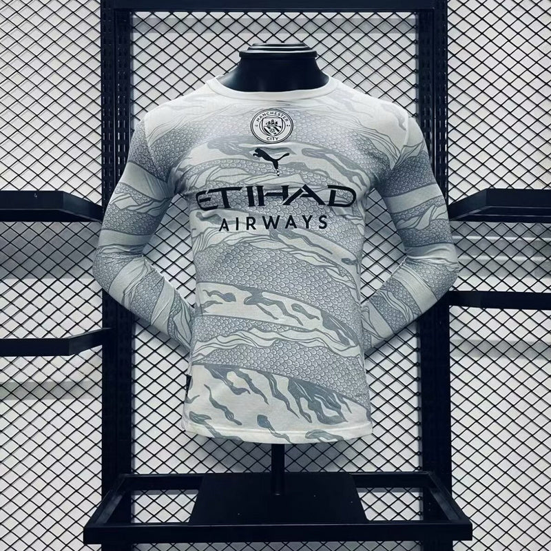 Maillot Manchester City manches longues 2024-25