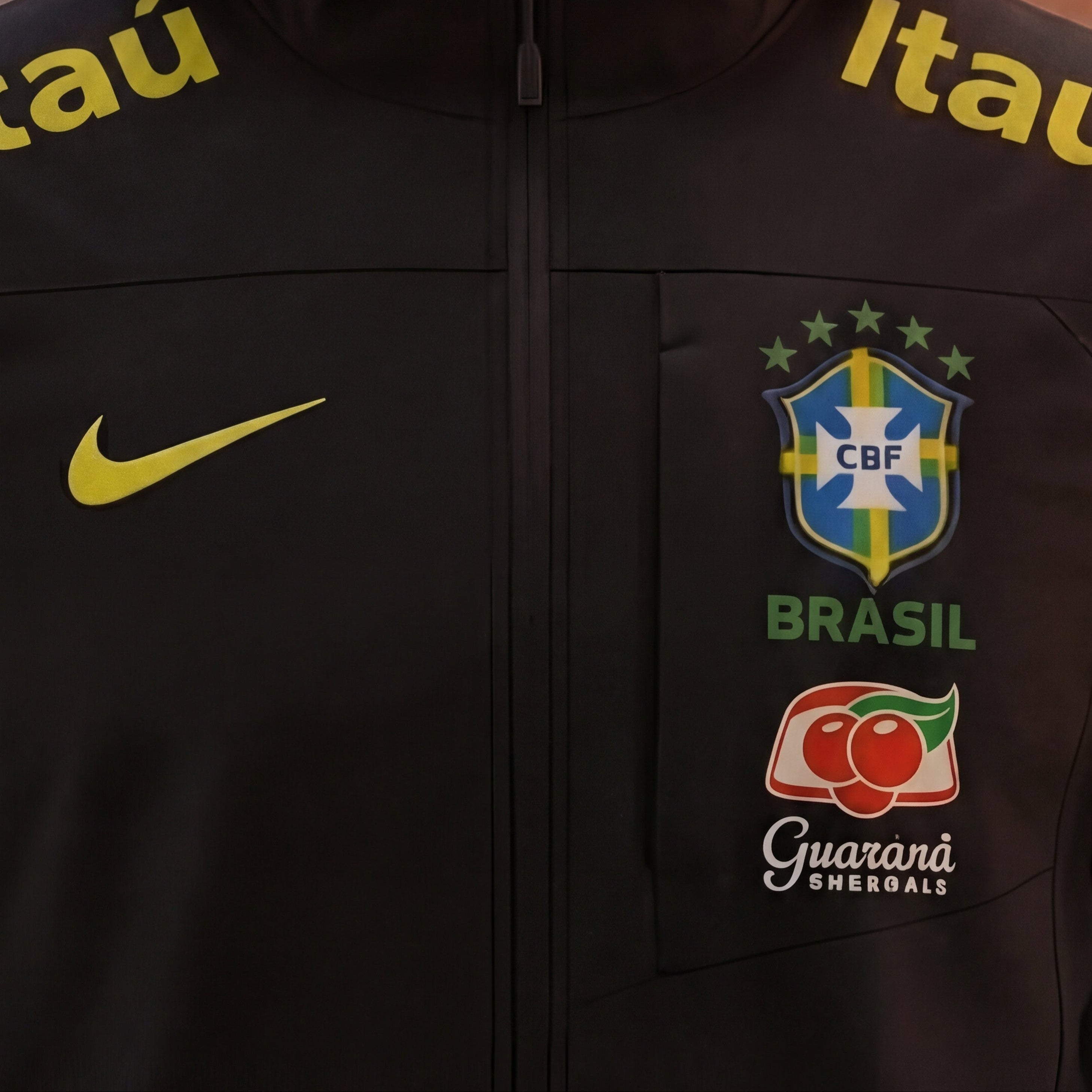 NOUVELLE VESTE DU BRÉSIL NOIR 2025/2026