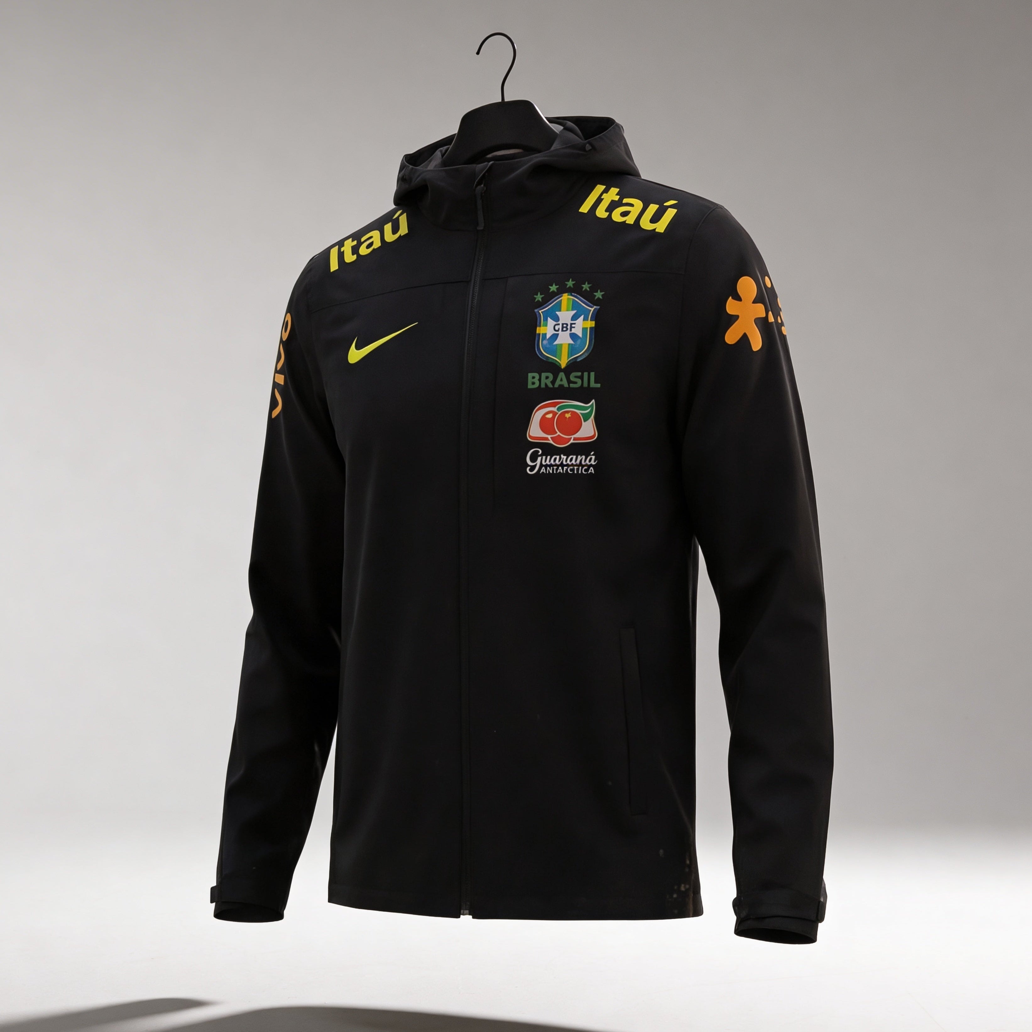 NOUVELLE VESTE DU BRÉSIL NOIR 2025/2026