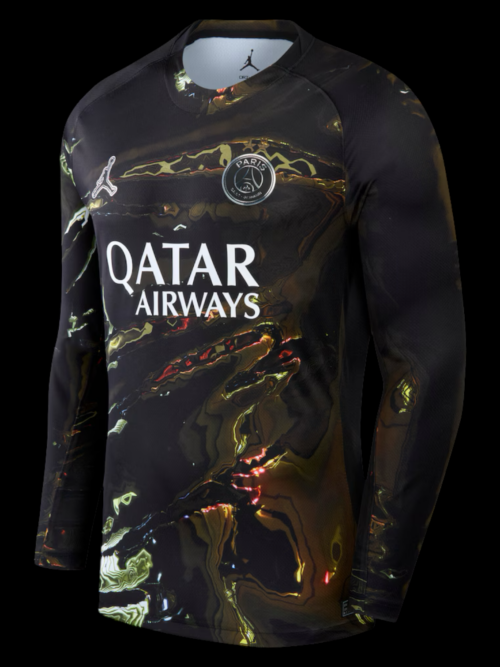 Paris SG Maillot Manches Longues Night Edition 25/26 – CHAMPIONS ⭐⭐
