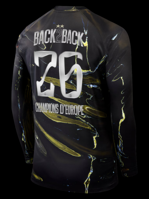 Paris SG Maillot Manches Longues Night Edition 25/26 – CHAMPIONS ⭐⭐